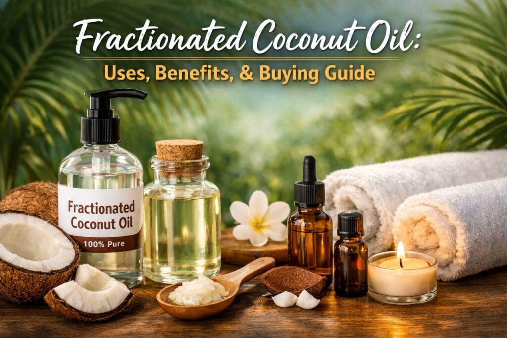 Fractionated coconut oil