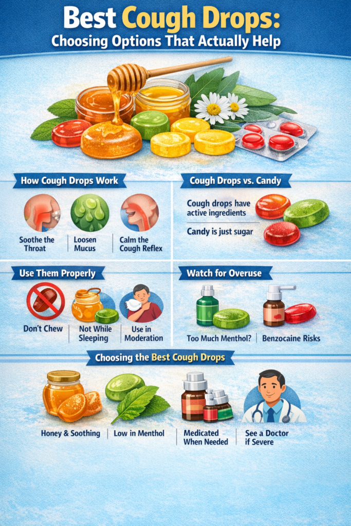 Best Cough Drops: How to Choose Options That Actually Help best cough drops